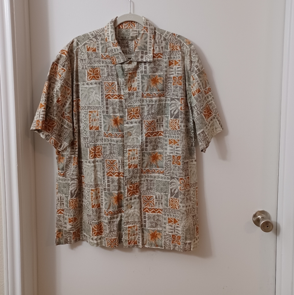 Batik Bay Mens sort sleeve shirt